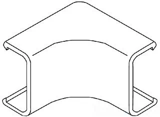 C2g 16061 Wiremold Uniduct 2700 Internal Elbow