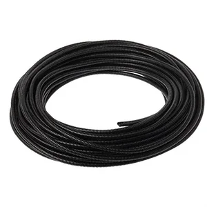 CLT125F-L20 | Panduit Black Corrugated Cable Loom Tubing