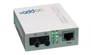 Addonics ADD-FMC-BX-DST Media Converter 100btx 100bxd  20k Reach 1550 