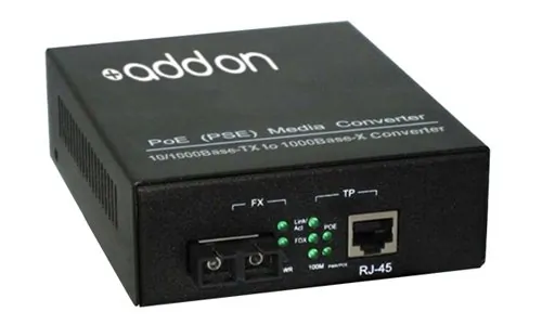 Addonics ADD-GMCP-SX-5SC Addon 1gbs 1 Rj-45 To 1 Sc Media Converter