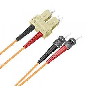 Addonics ADD-ST-SC-2M6MMF Addon 2m Sc To St Om1 Orange Patch Cable