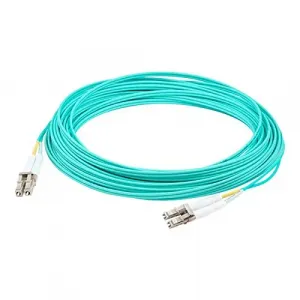 Addonics BK841A-AO 15m Bk841a Lc Mm Om4 Aqua      Fiber Upc Duplex Lsz