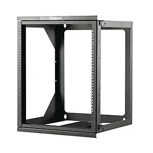 14618 | C2g 12U Hinged Wall Mount Rack - Open Frame Design