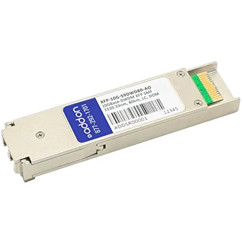 Addonics XFP-10G-59DWD80-AO Alcatel Xfp 80km Dwdm Lc Xcvr   Compat Taa