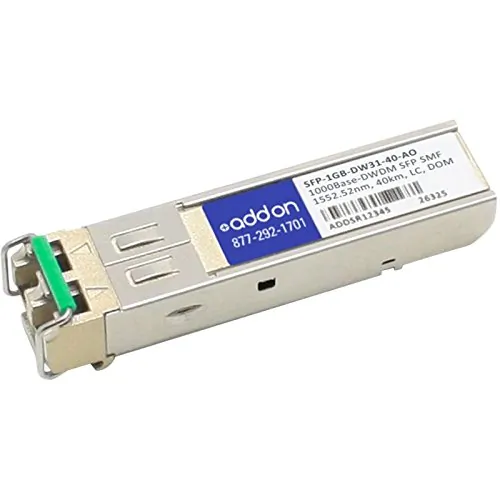 Addonics SFP-1GB-DW31-40-AO Msa Sfp 40km Dwdm Lc Xcvr       1-gig Dwdm