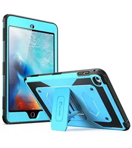 I-blason IPADMINI4-ARMORBOX-BL Armorbox Full Body Kickstand Case