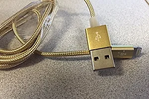 F8J144BT04-GLD | Belkin Metallic Lightning Cable - 4ft