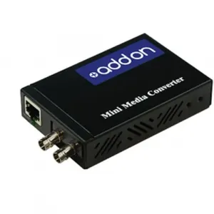 Addonics ADD-FMCMN-FX-ST 100mbs 1 Rj-45 To 1 St Port     Media Convert