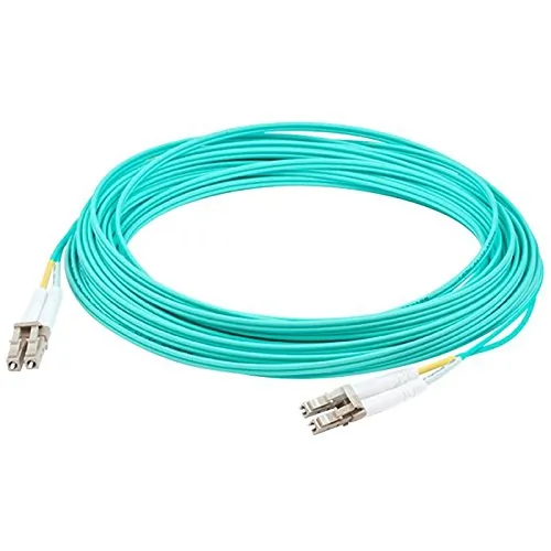 Addonics ADD-LC-LC-85M5OM3 85m Lc Mm Om3 Aqua Fiber Upc   Duplex Lszh 