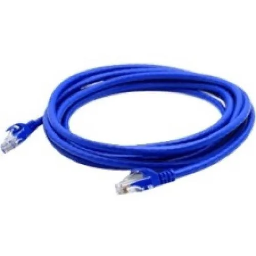 Addonics ADD-14FCAT6A-BLUE 14ft Rj-45 Mm Cat6a Blue Utp   Copper Snagl