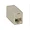 01919 | C2g RJ-11 In-Line Modular Coupler - Ivory