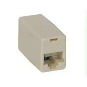 01919 | C2g RJ-11 In-Line Modular Coupler - Ivory
