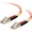 11103 | C2g 2m LC OM1 Duplex Multimode Fiber Optic Cable