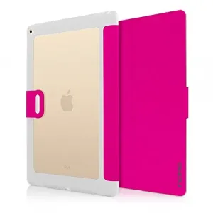 Ipio IPD-286-PNK Inc Clarion Shock Absorbing Translucent Folio - Flip 