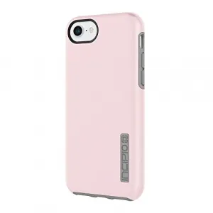 Ipio IPH-1465-RQT Dualpro Case Rose Quartz Gry For Iphone7 Inc Accesso