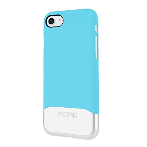 Ipio IPH-1475-SBS Edge Chrm Case Sky Blue Slvr For Iphone7 Inc Accesso