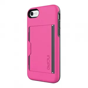 Ipio IPH-1477-PKC Stowaway Case Pink Char For Iphone 7 Inc Accessories