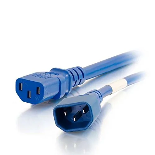 C2g 17522 1ft 14awg Power Cord (iec320c14 To Iec320c13)