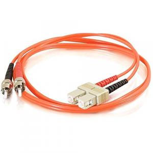 C2g 11152 Sc-st 62.5125 Om1 Duplex Multimode Fiber Optic Cable (taa Co