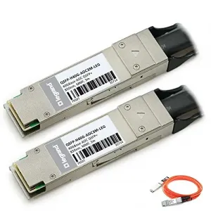 C2g 42662 - Ethernet 40gbase-aoc Cable - Qsfp+ To Qsfp+ - 10 Ft - Silv