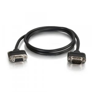 C2g 52191 Cmg-rated Db9 Low Profile Null Modem M-f