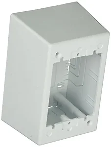 JBP1DWH | Panduit Pan-Way Power Surface Mount Outlet Box