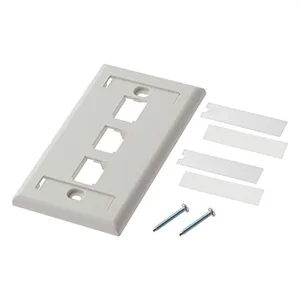 CFPL3IWY | Panduit MINI-COM Classic Faceplate with Label