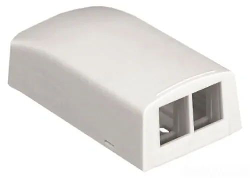 NK2BXEI-A | Panduit NetKey Surface Mount Box for Cat. 6 110
