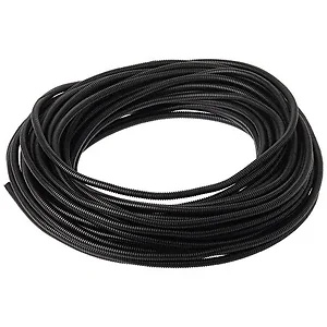 CLT50N-C630 | Panduit Black Corrugated Loom Tubing - 100 ft