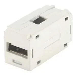 CMUSBAAWH | Panduit MINI-COM USB Type A Coupler Module