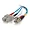 37625 | C2g 1m OM2 Duplex Multimode Fiber Optic Cable - LC