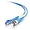 33408 | C2g 5m LC to ST Single Mode Fiber Patch Cable - Blue