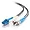 33321 | C2g 2m LC to ST Single Mode OS2 Fiber Patch Cable