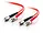 11091 | C2g 2m OM2 Duplex Multimode Fiber Optic Cable - ST