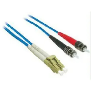 37526 | C2g Plenum-Rated LC to ST Multimode Fiber Cable - 2m