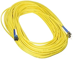14487 | C2g 30m Duplex Single-Mode Fiber Optic Cable, LC to