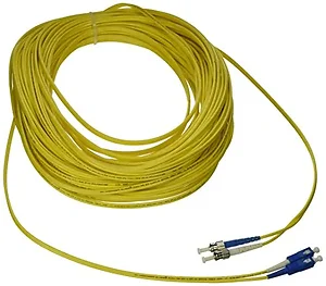 14457 | C2g 30m SC to ST Yellow Single-Mode Fiber Cable