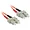36472 | C2g OM1 Duplex Multimode SC Fiber Optic Cable - 30m