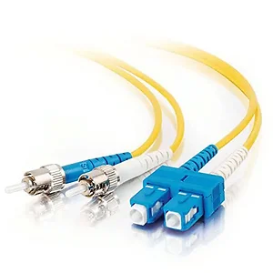 34522 | C2g 15m Duplex OS2 Fiber Cable SC to ST - Plenum