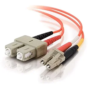 11046 | C2g 5m OM2 Duplex Multimode Fiber Optic Cable