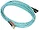 21651 | C2g 7m SC to ST OM3 Duplex Fiber Optic Cable - Aqua
