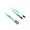 36243 | C2g 10Gb Duplex OM3 Plenum Fiber Optic Cable - 3m