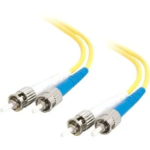 11244 | C2g 30ft ST Duplex Single Mode OS2 Fiber Cable