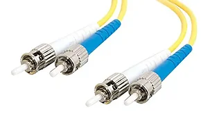 14437 | C2g 8m ST to ST Single-Mode Fiber Optic Cable - OS1
