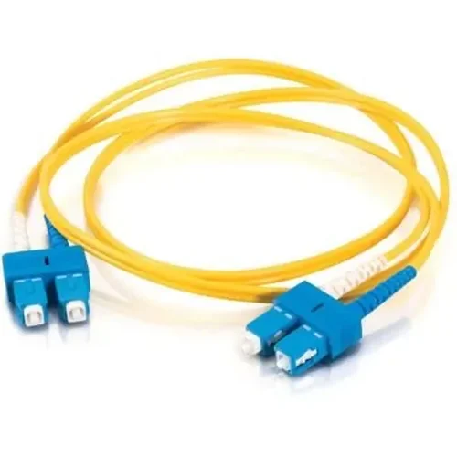 AVE 11222 | C2g 15m Duplex Single Mode OS2 Fiber Cable