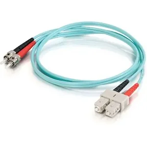 11024 | C2g 10m OM3 Duplex Multimode Fiber Optic Cable