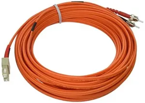 C2g 38630 Sc-st 62.5125 Om1 Duplex Multimode Fiber Optic Cable (plenum