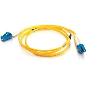 11178 | C2g 4m OS2 Single Mode Fiber Cable LC Duplex Yellow