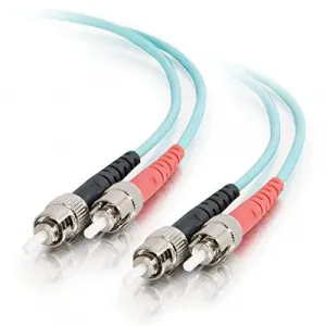 C2g 36500 1m St-st 10gb 50125 Om3 Duplex Multimode Fiber Optic Cable