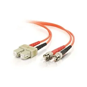 13562 | C2g OM1 Duplex Multimode Fiber Optic Cable SC to ST